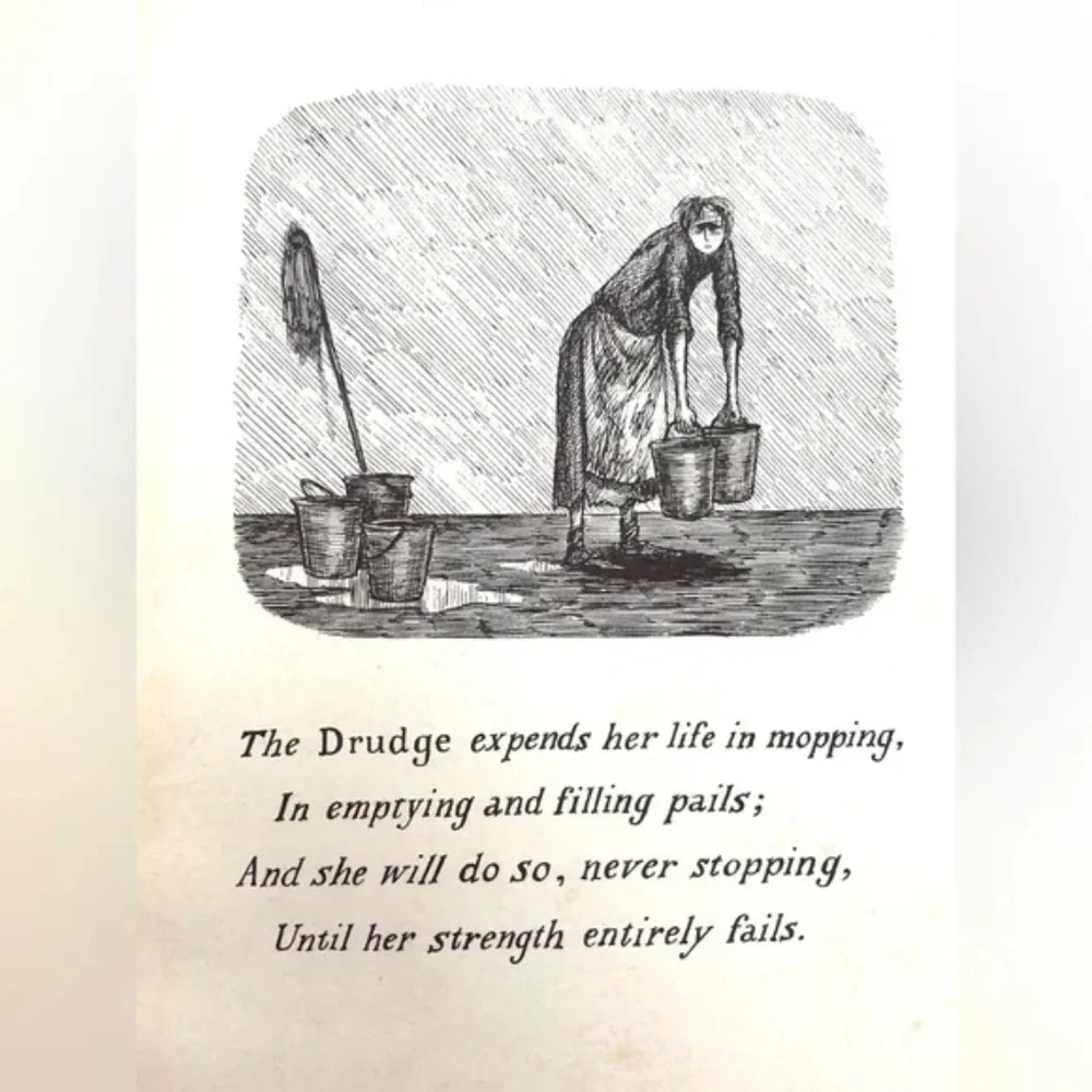 The Fatal Lozenge - An Alphabet by Edward GOREY 1960 1st Edition/1st Print